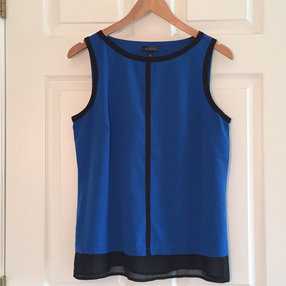Royal blue and black shell